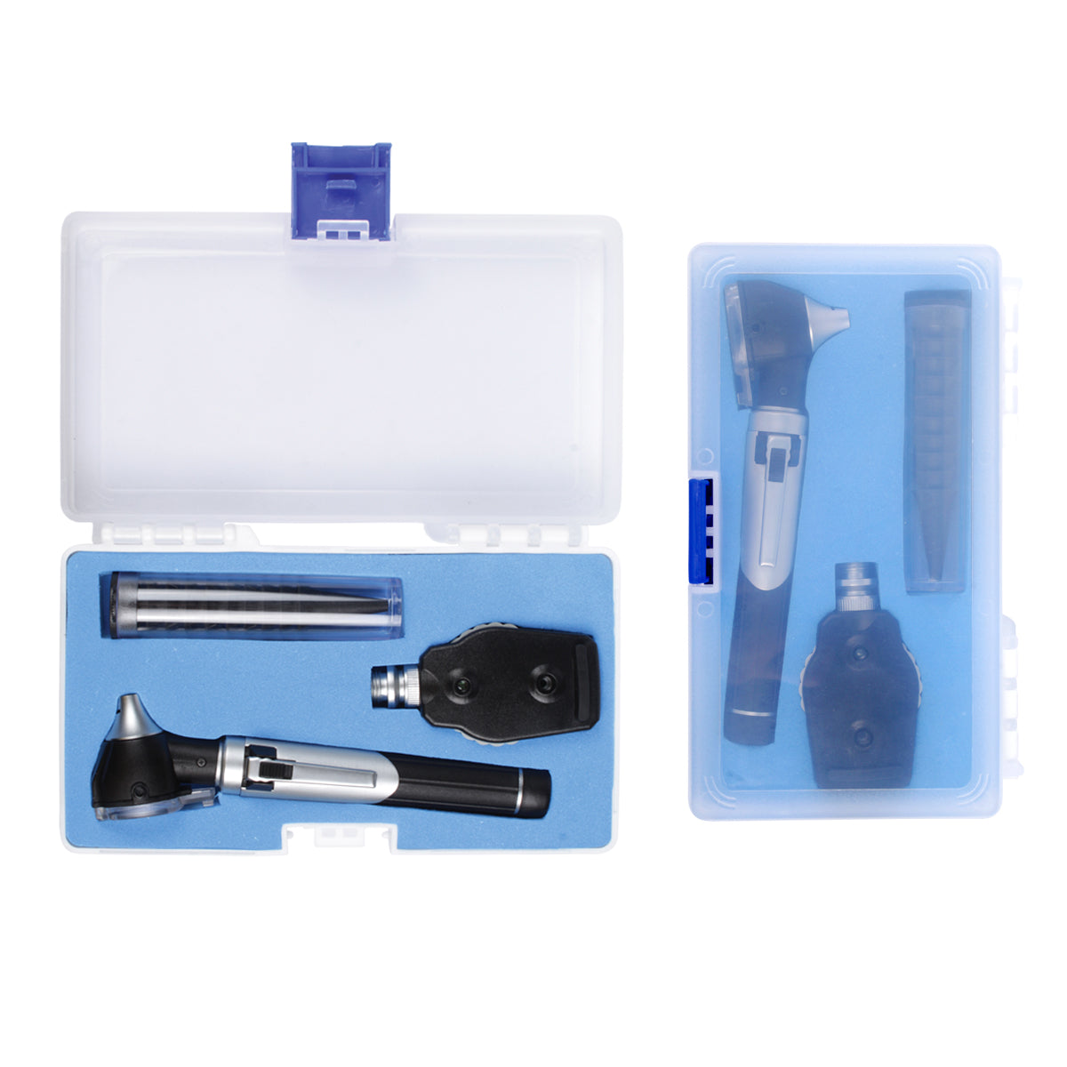 Fiber Optic Mini Otoscope and Ophthalmoscope Diagnostic Set.