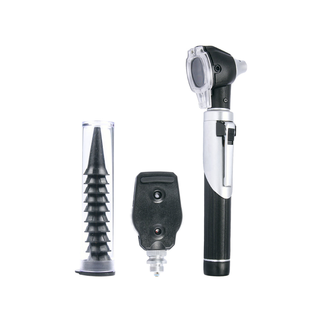 Fiber Optic Mini Otoscope and Ophthalmoscope Diagnostic Set.