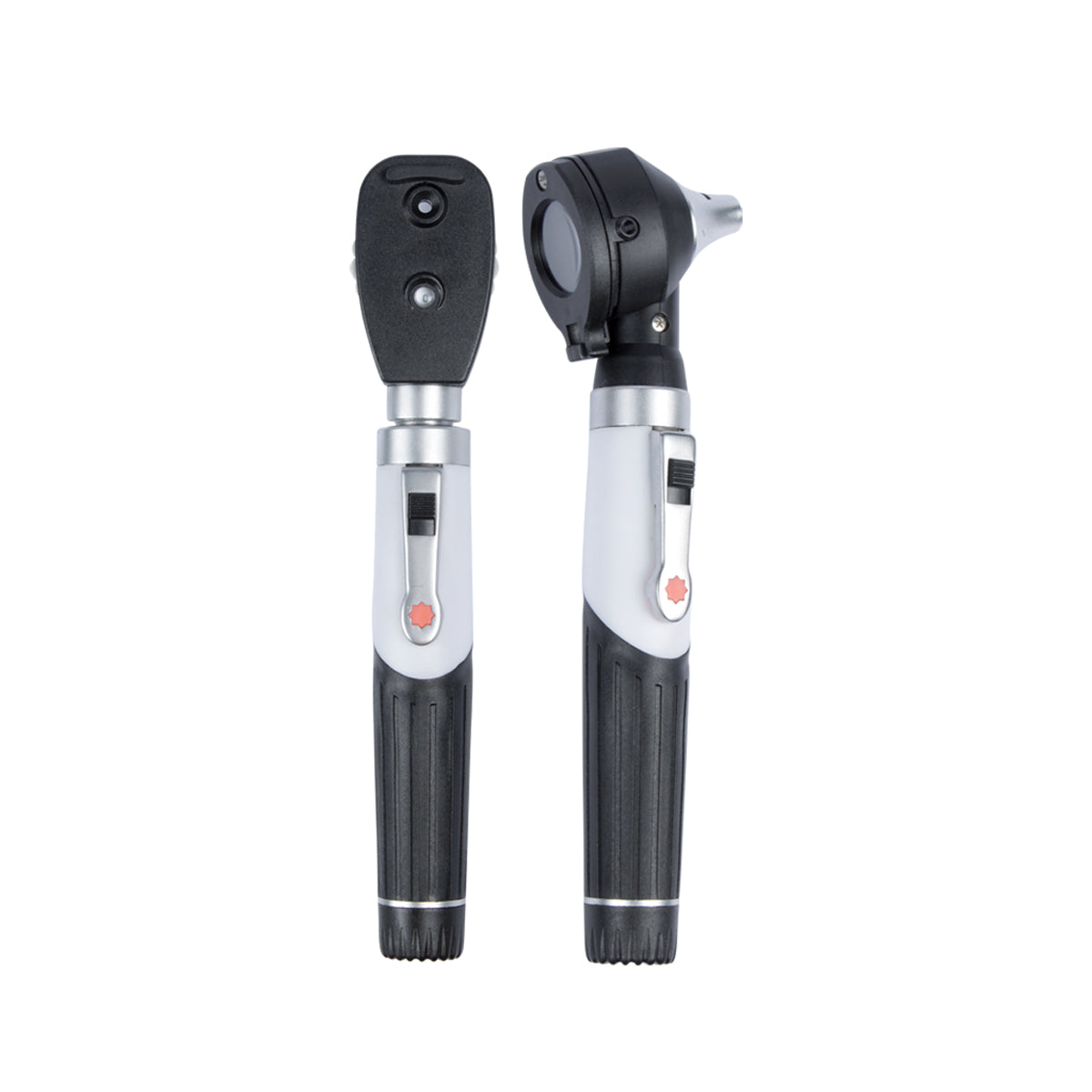 Fiber Optic Mini Otoscope and Ophthalmoscope Diagnostic Set - Five Aperture