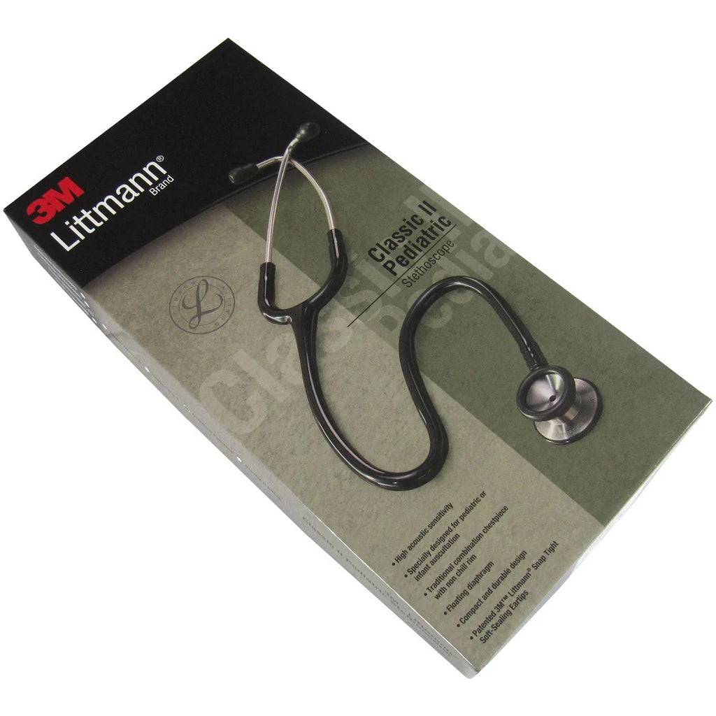 Littmann Classic II Pediatric Stethoscope - Red Tube & Standard Finish - 2113R