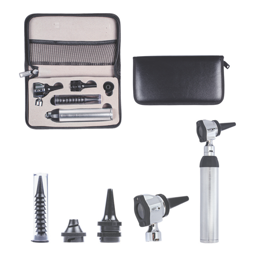 Full-featured 2.5V Pro Physician Conventional Otoscope Diagnostic Set