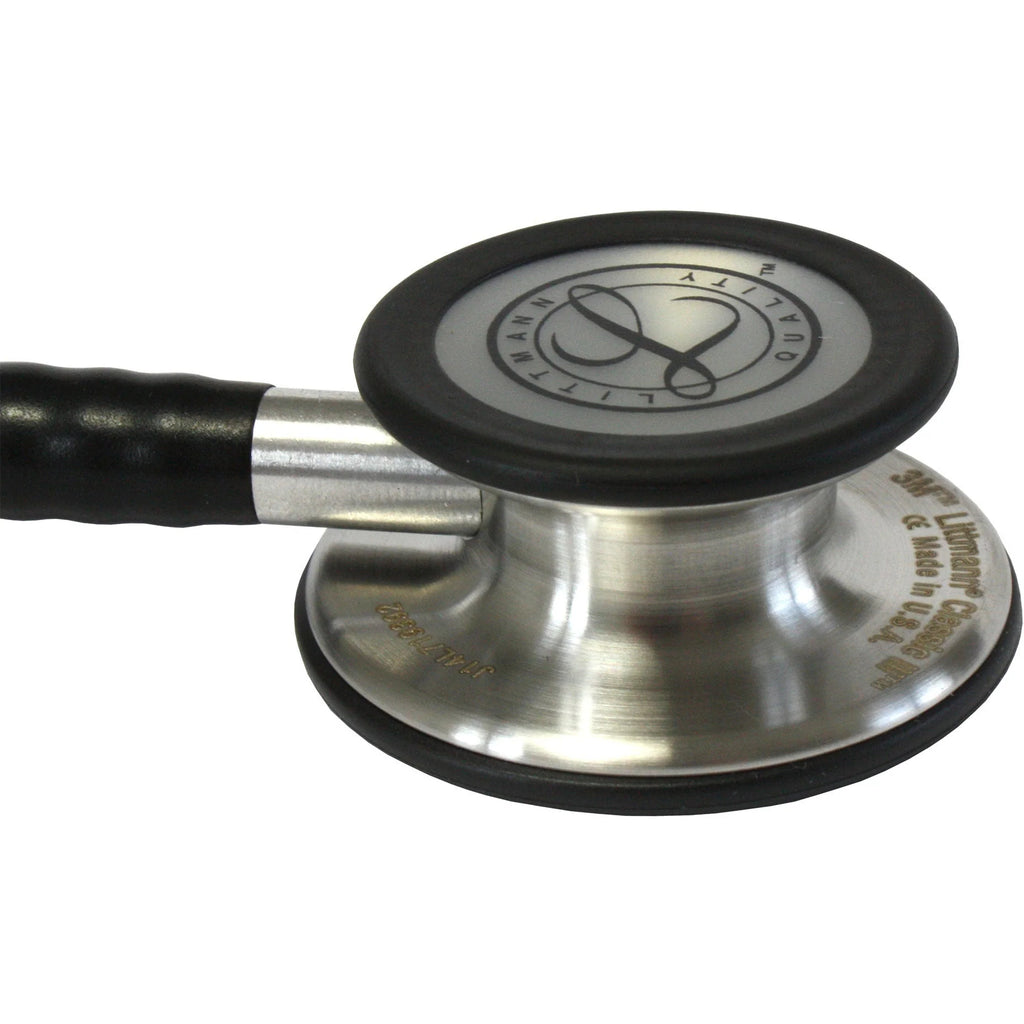 Littmann Classic III Monitoring Stethoscope - Black Tube & Standard Finish - 5620