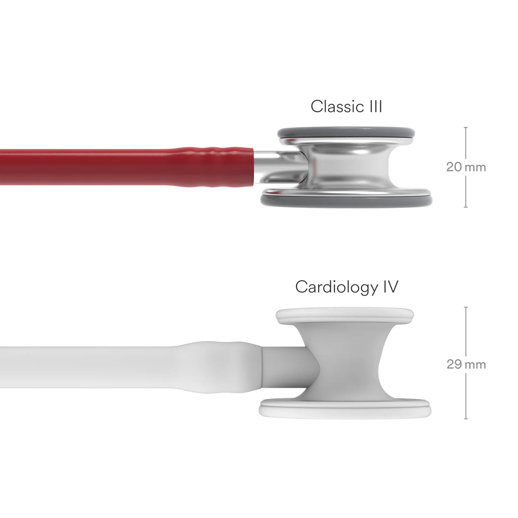 Littmann Classic III Monitoring Stethoscope - Burgundy Tube & Standard Finish - 5627