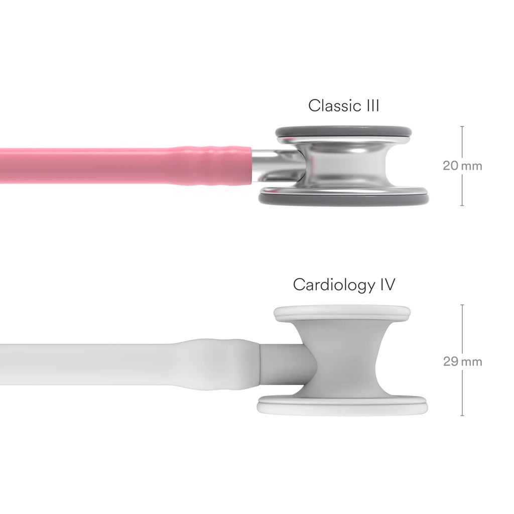 Littmann Classic III Monitoring Stethoscope - Pearl Pink tube & Standard Finish - 5633