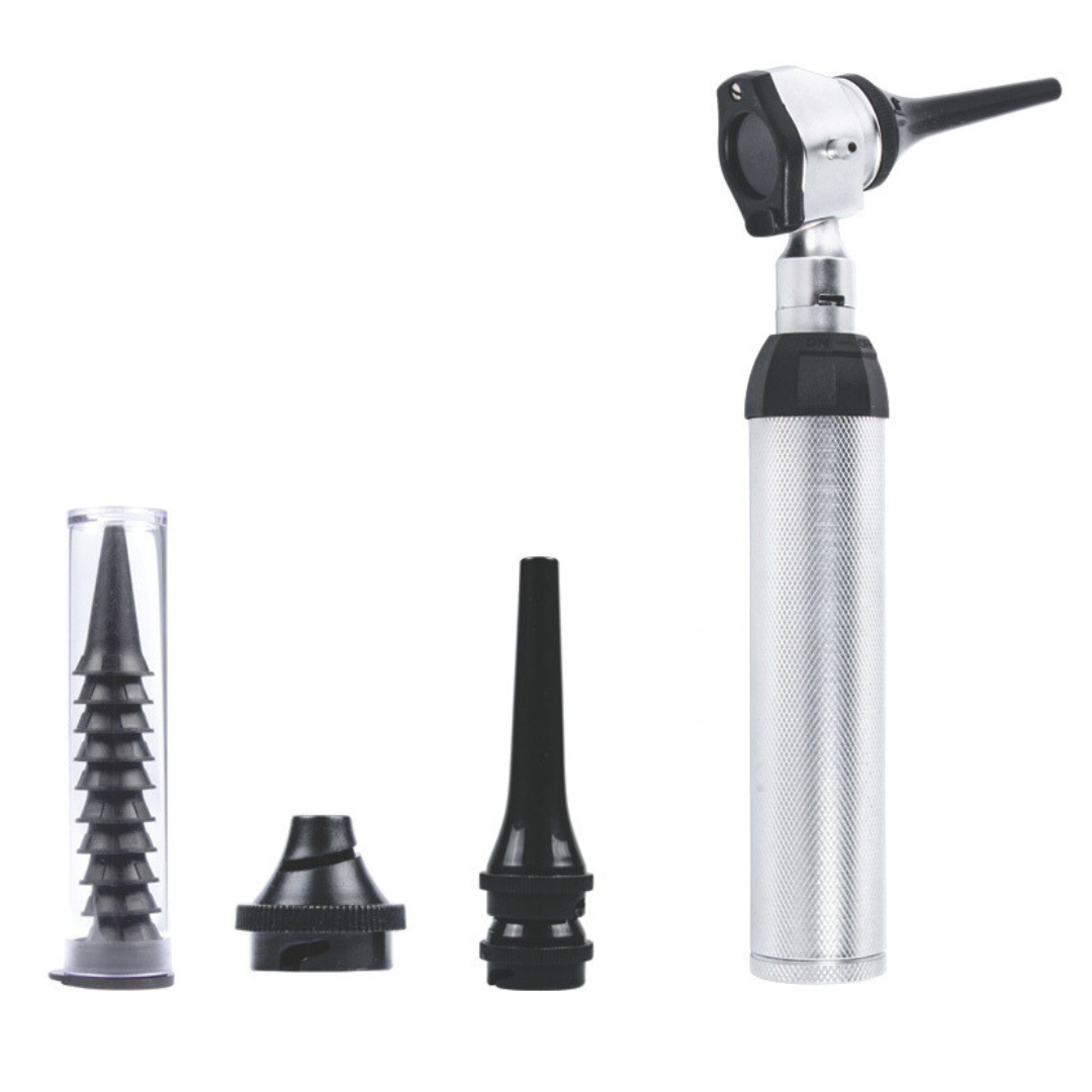 Full-featured 2.5V Veterinary Otoscope &amp; Ophthalmoscope Diagnostic Set