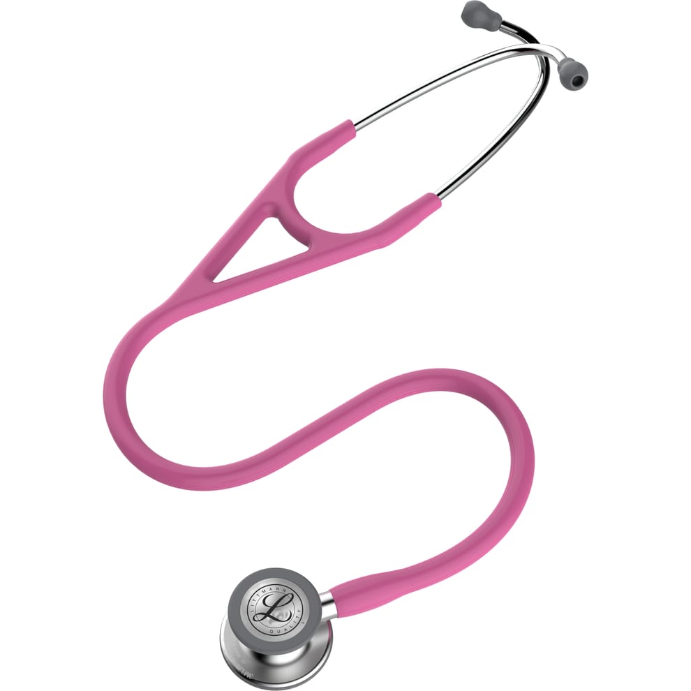 Littmann Cardiology IV Diagnostic Stethoscope - Rose Pink Tube & Standard Finish - 6159