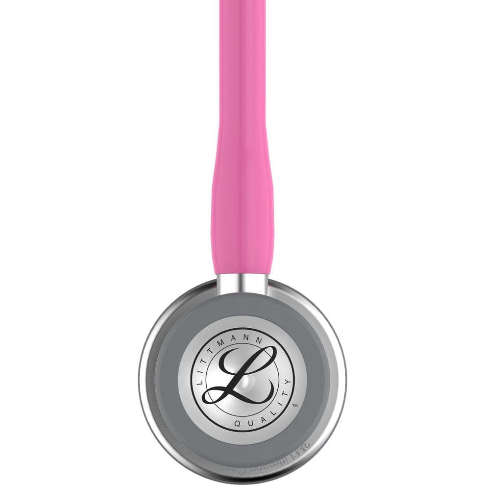 Littmann Cardiology IV Diagnostic Stethoscope - Rose Pink Tube & Standard Finish - 6159