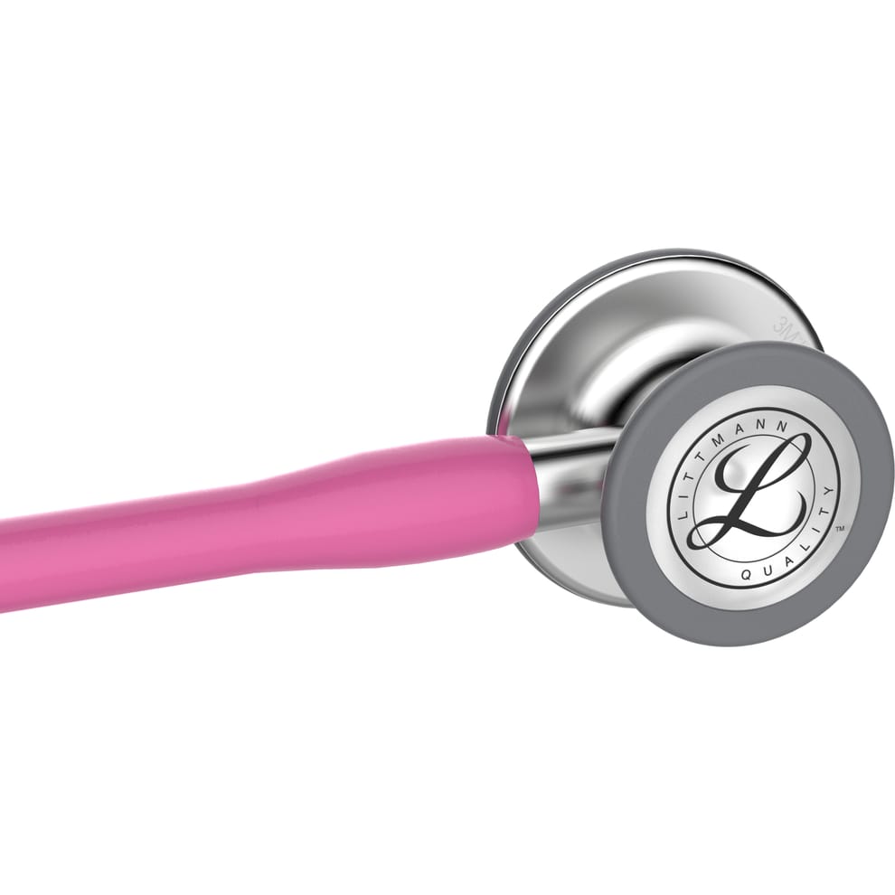 Littmann Cardiology IV Diagnostic Stethoscope - Rose Pink Tube & Standard Finish - 6159