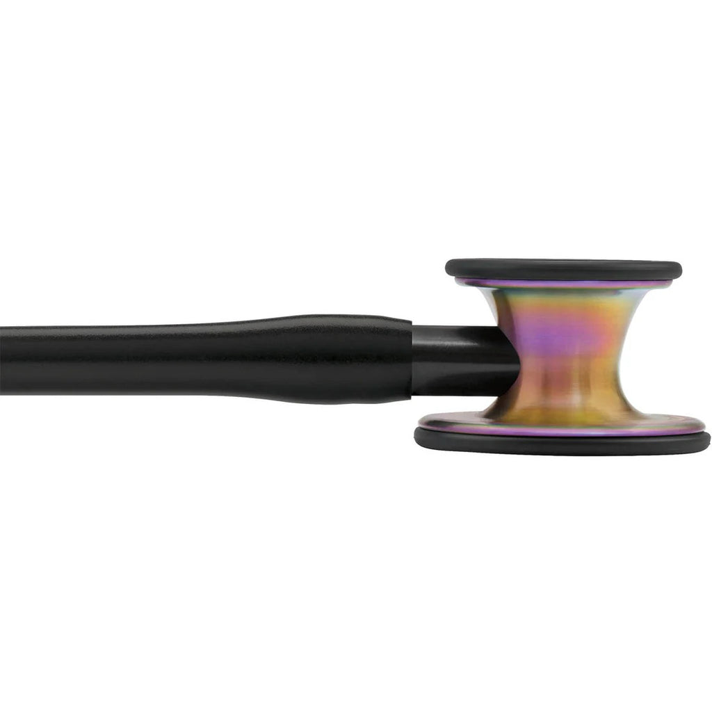 Littmann Cardiology IV Diagnostic Stethoscope - Black Tube & Rainbow Finish - 6165