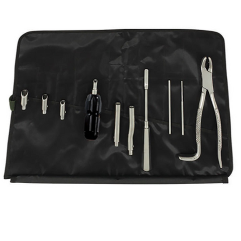 Complete Burgess Elevator Set Essential Tools for Equine Dental Procedures