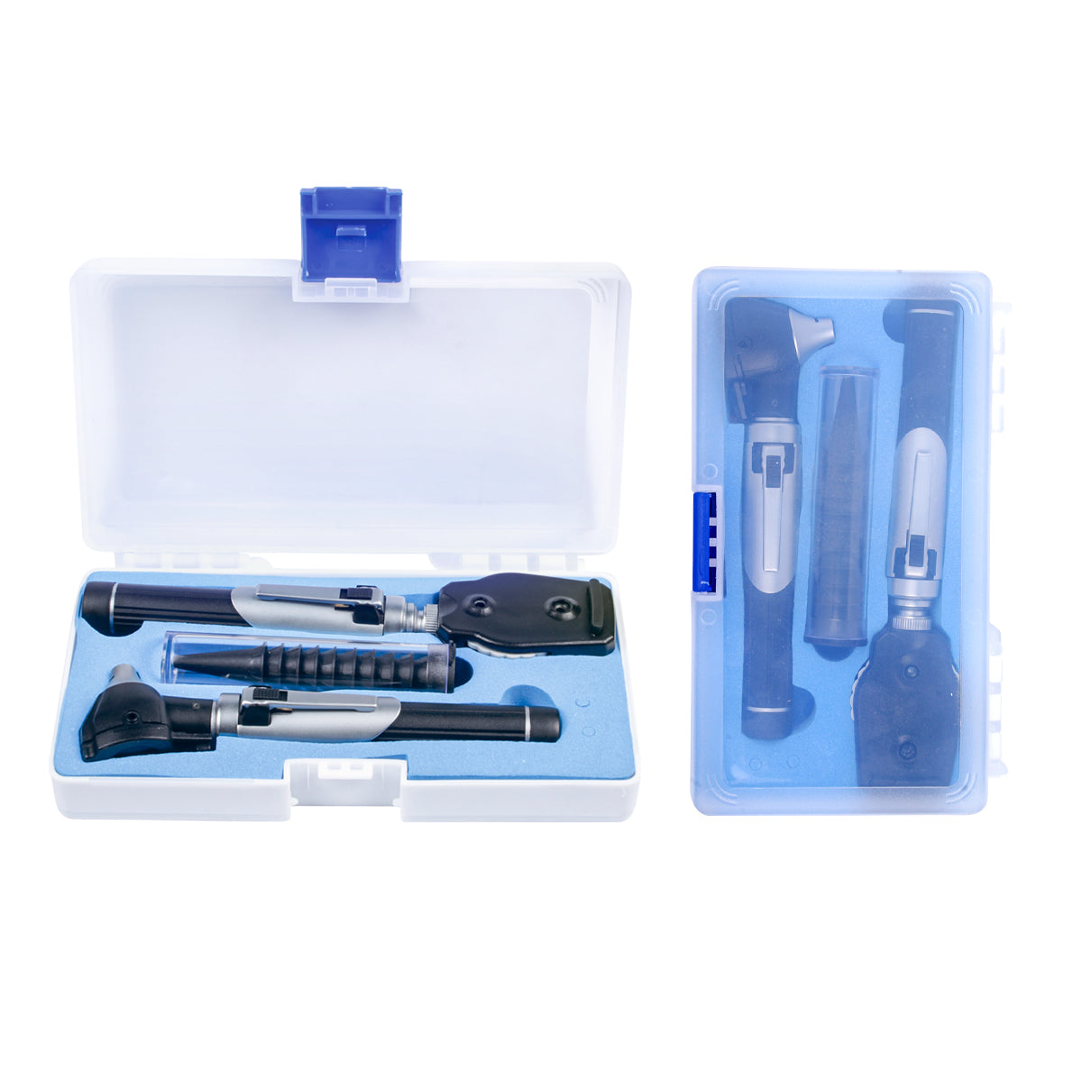 Full-featured 3.2V Physician Mini Otoscope and Ophthalmoscope Diagnostic Set