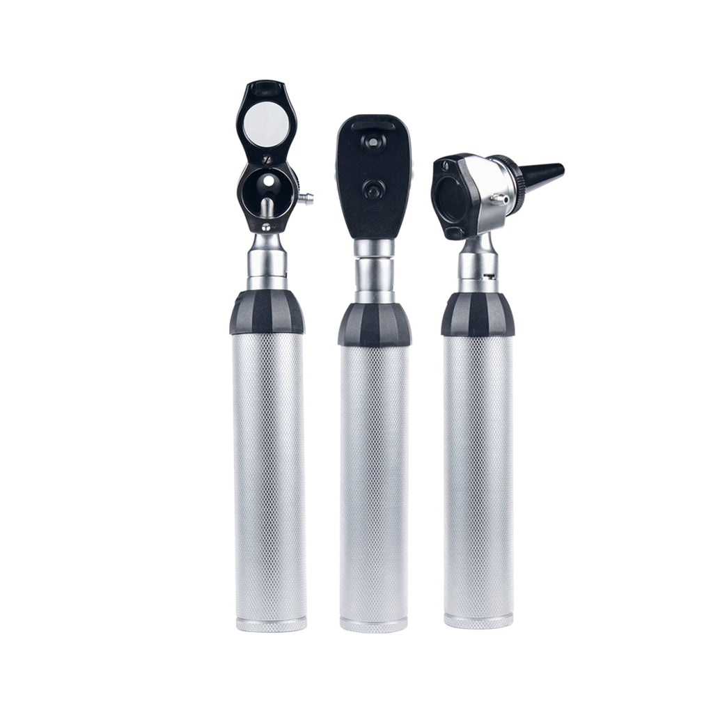 5 Aperture Diagnostic Otoscope & Ophthalmoscope Set with accessories