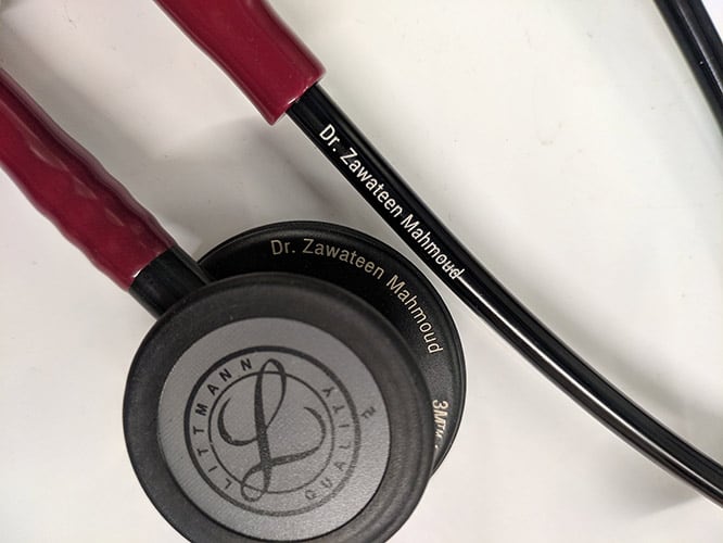 Littmann Classic III Stethoscope - Personalized Laser Engraving